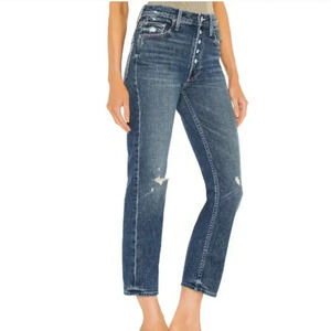 Mother Superior The Pixie Tomcat Born to Bite Denim Jeans Size 26